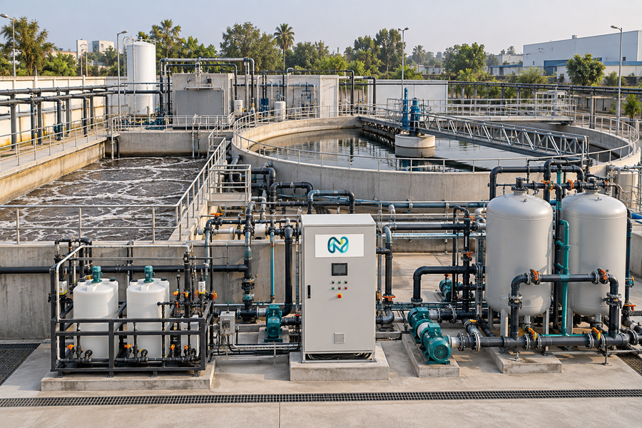 Effluent Treatment Plant — illustrative engineered installation