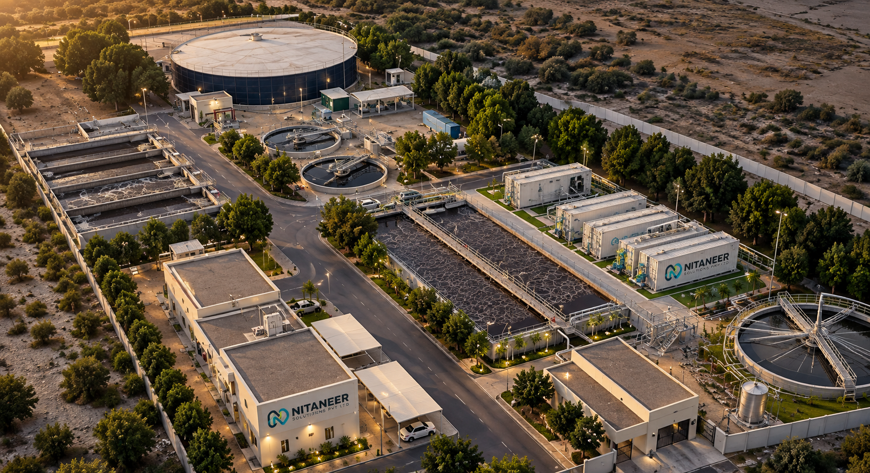 Nitaneer wastewater treatment plant capacity upgrade